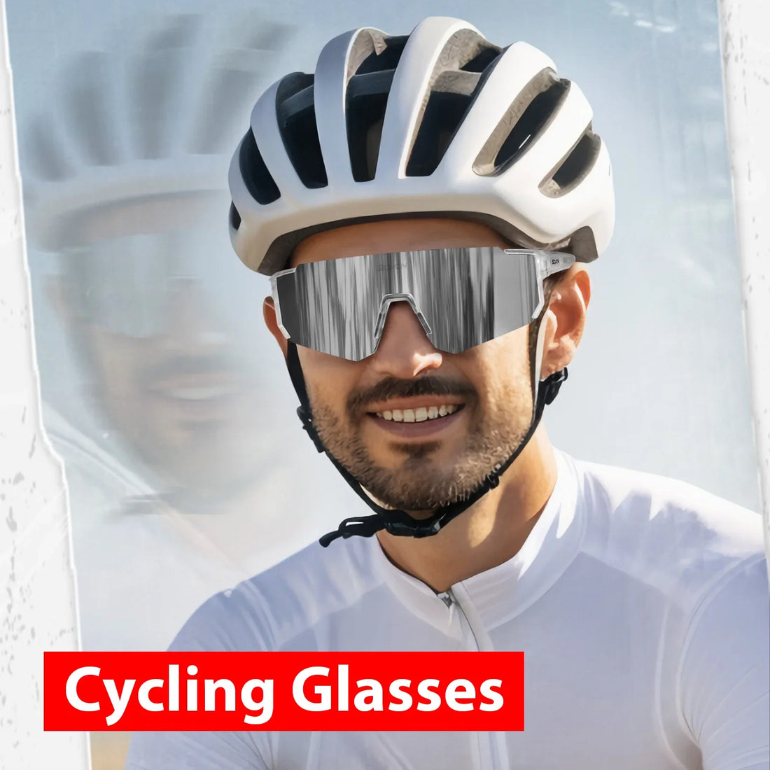 SCVCN New Cycling Sunglasses Road Outdoor Driving Bike Glasses Men Women Sports Mountain Climbing Bicycle Cycling UV400 Eyewear