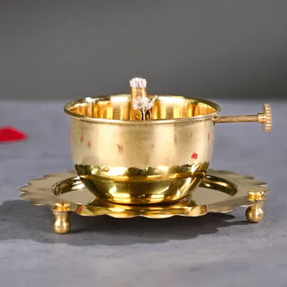 Shree Akhand Jyot Diya – Premium Brass Eternal Lamp